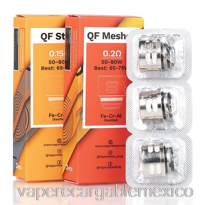Vape Recargable Vaporesso Skrr Qf Bobinas De Repuesto 0.15ohm Qf Bobinas De Tira